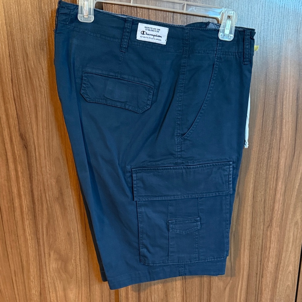 Champion Men's Dark Blue Cargo Shorts